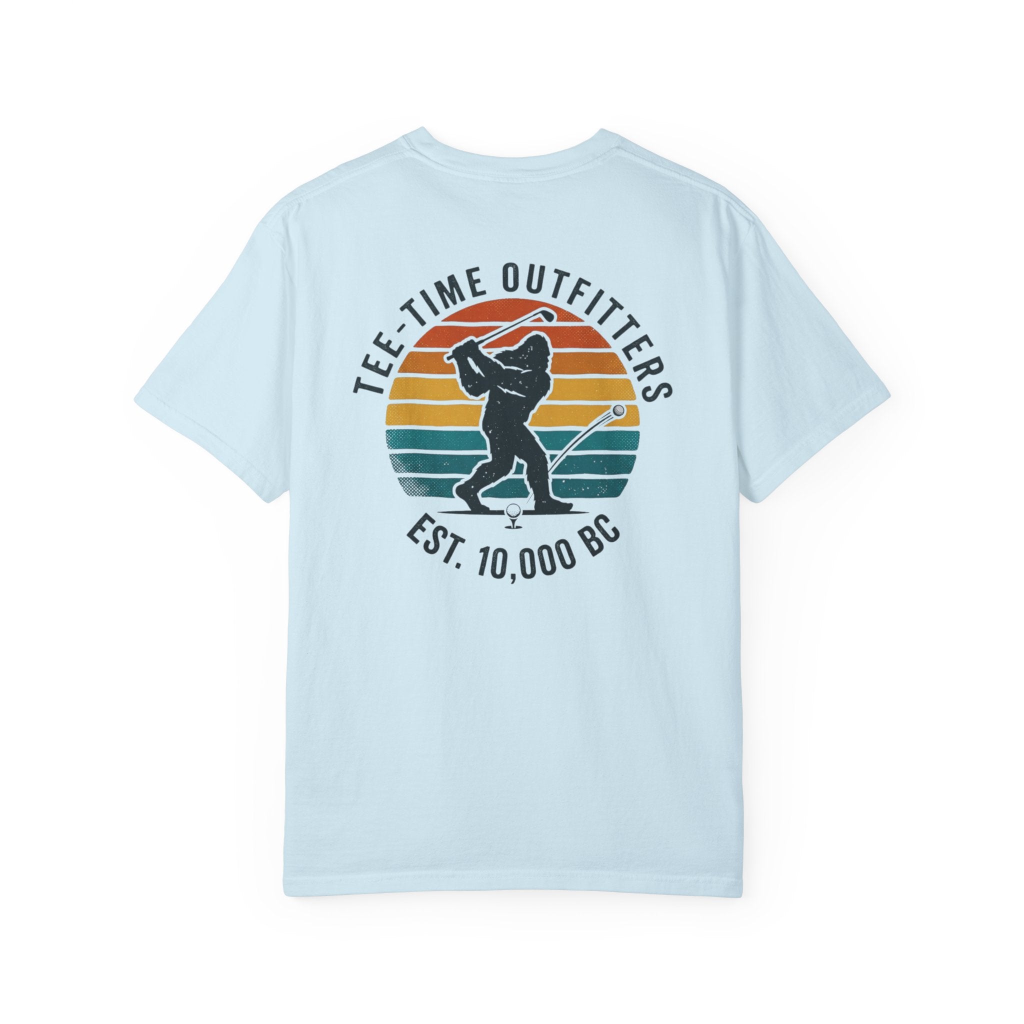 Sasquatch Golfing tee-time Logo T-Shirt